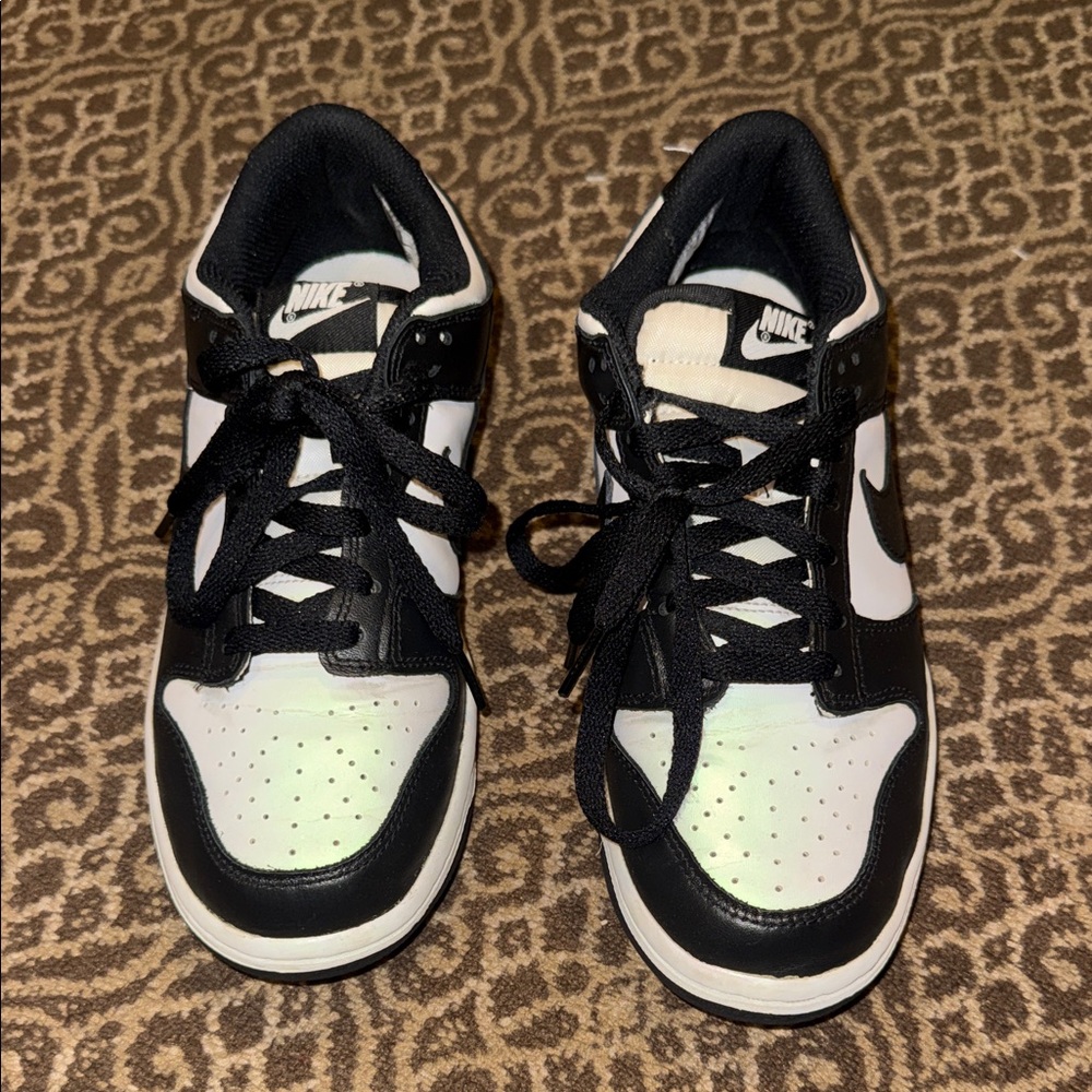 Nike Kids Black and White Sneakers